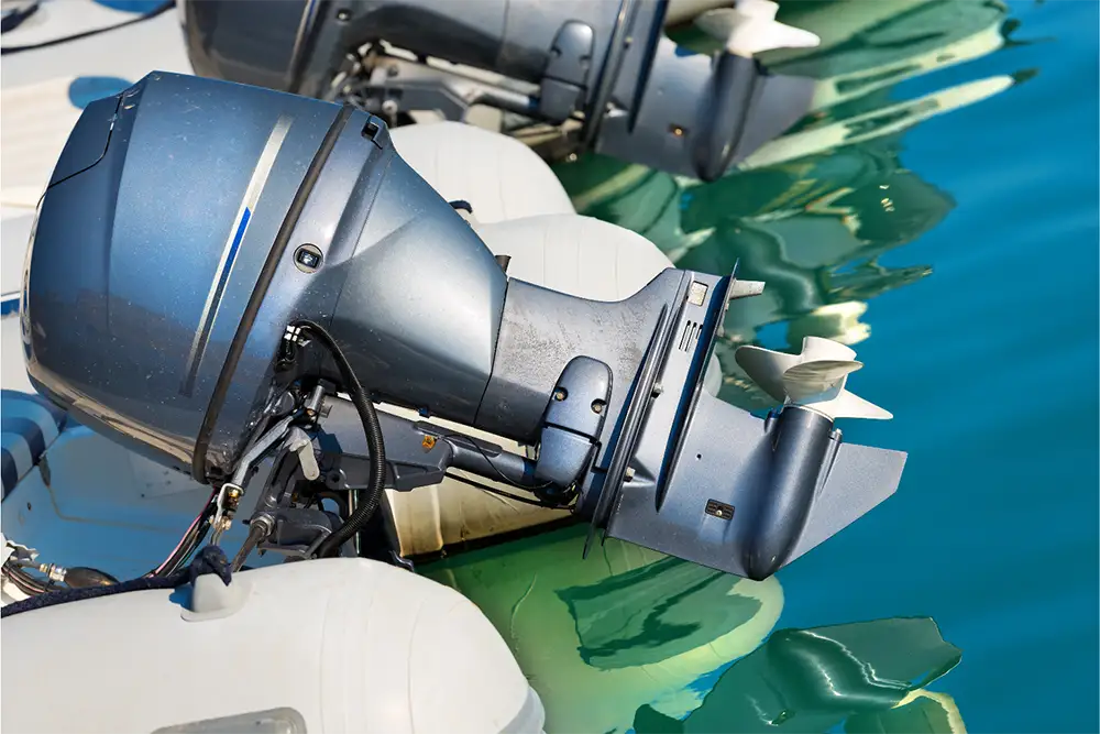 Boat Propeller Shaft Setup