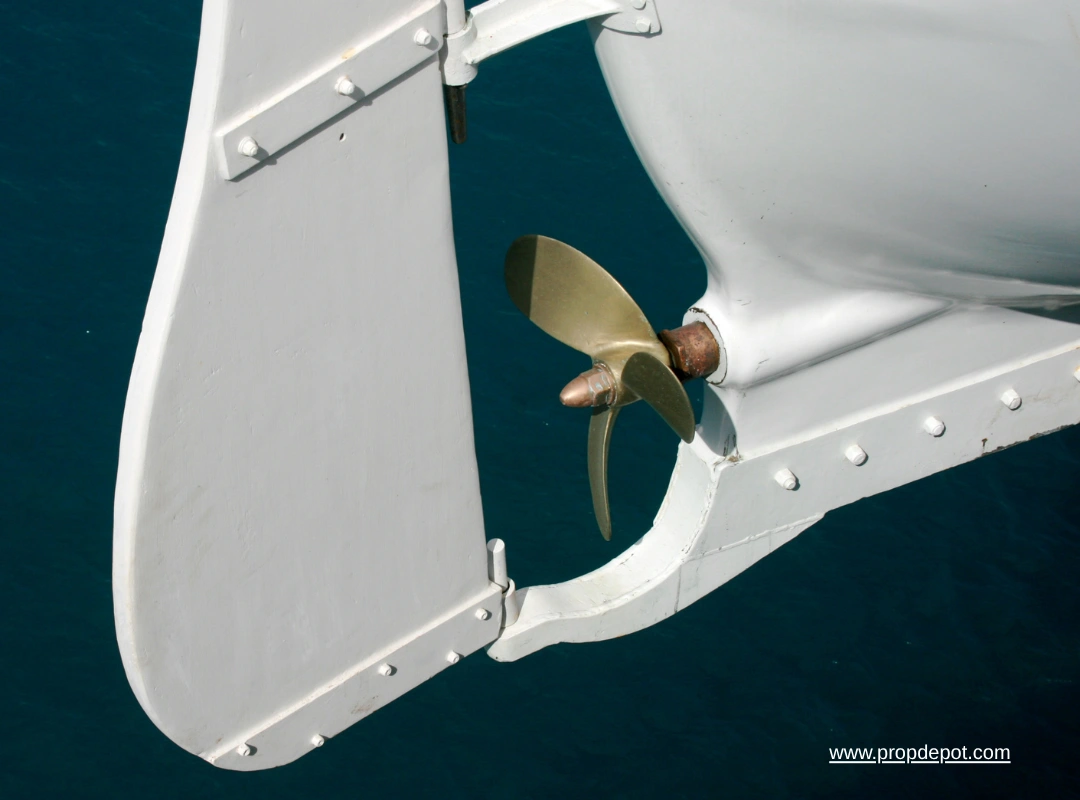 Mercury Revolution Propeller at High Speed on Open Water